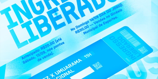 Ingressos disponíveis para Vélez x Umuarama