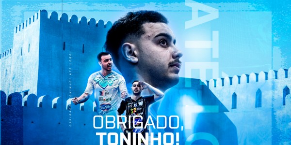 Toninho se despede do Vélez e parte para o futsal da Arábia Saudita