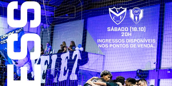 Ingressos disponíveis! Vélez x Fontoura Xavier 