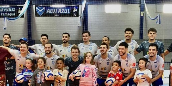 Uma manhã alegre e contagiante no treino do Alvi Azul