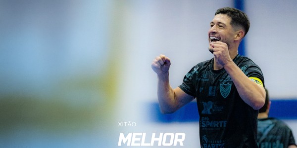 Xitão é eleito melhor fixo e craque de abril da LNF Silver