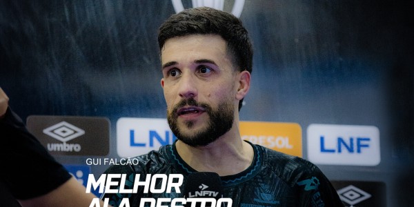 Gui Falcão é eleito o melhor ala destro de abril da LNF Silver