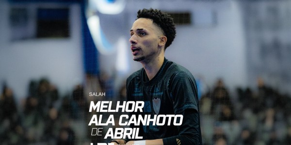André Salah é eleito o melhor ala canhoto de abril da LNF Silver