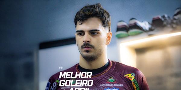 PH é eleito o melhor goleiro de abril da LNF Silver