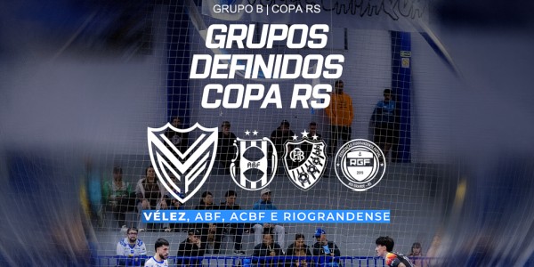 Vélez conhece adversários da fase de grupos da Copa RS