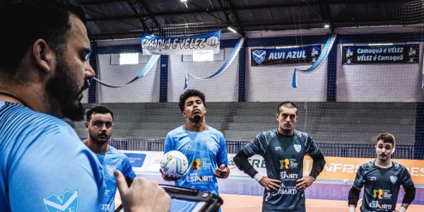 Após garantir vaga na final da Taça Farroupilha, Vélez volta as atenções para a Liga Nacional de Futsal