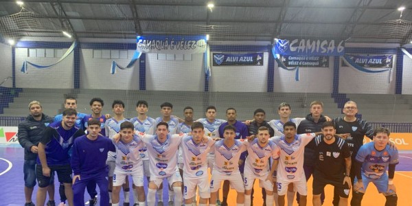 Sub-20 do Vélez Camaquã  vence o NCA em amistoso preparatório no ginásio Wadislau Niemxeski